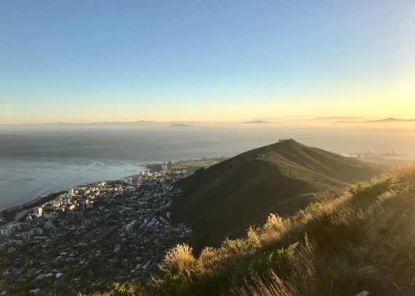 Early morning view across the Atlantic from Lion's Head.